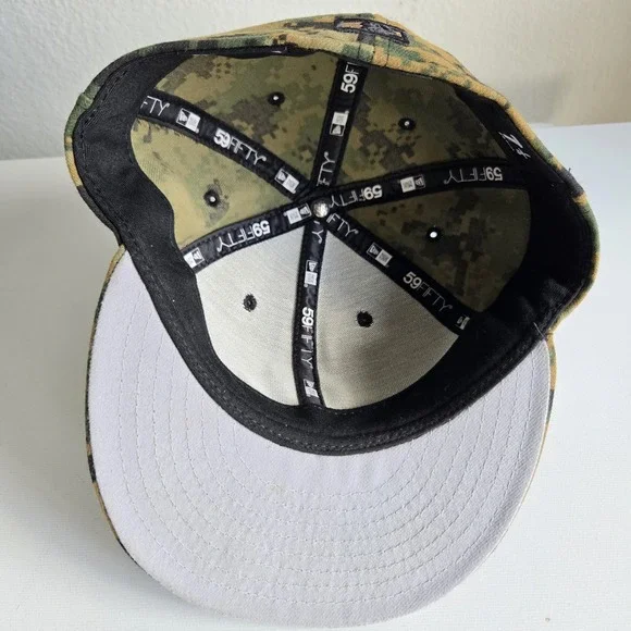 MLB Chicago Cubs New Era 59Fifty Cap Digital camo 7¼ Hat On Field Salute Service - Picture 6 of 9
